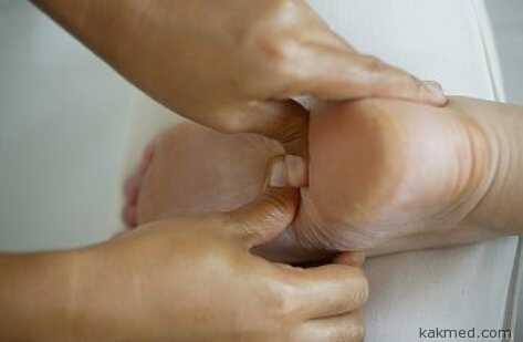 массаж ног