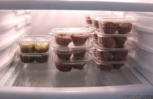 Конопляные сладости в холодильнике