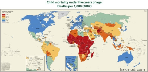 Детская смертность, статистика