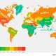 ЦРУ обнародовало карты всемирной эпидемии ожирения, от Самоа до Эфиопии